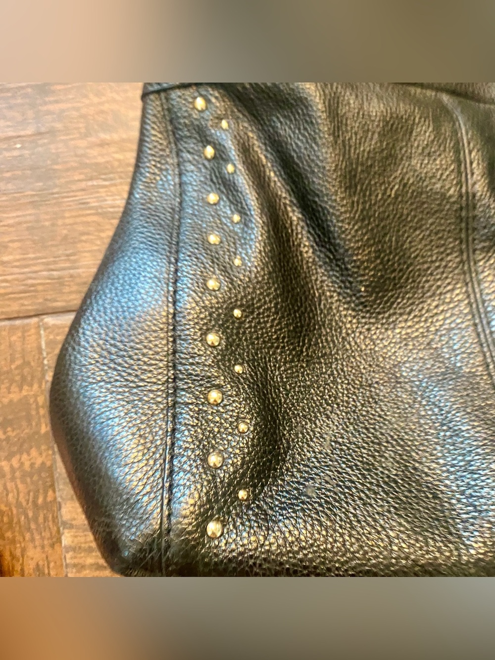 Coach Lexy Shoulder Bag with Studs (Style F66874 - Picture 4 of 10